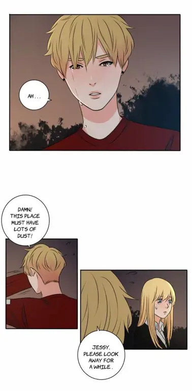 Gambar karakter-karakter dalam Webtoon Wonderwall