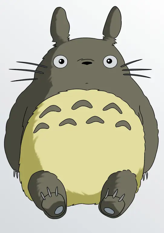 Ilustrasi karakter Totoro