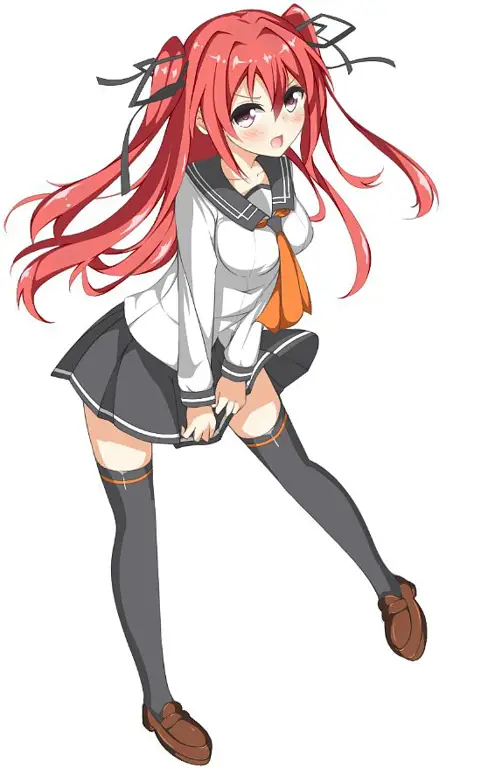 Karakter Utama Karakter Mio Naruse dari Shinmai Maou no Testament