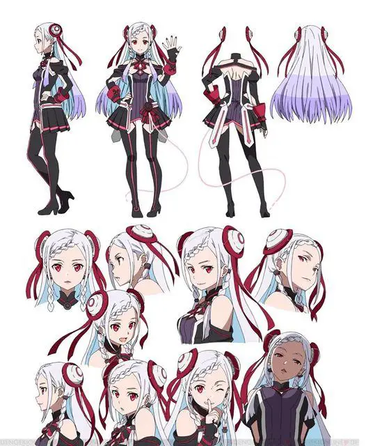 Gambar karakter Yuna dari film Sword Art Online: Ordinal Scale