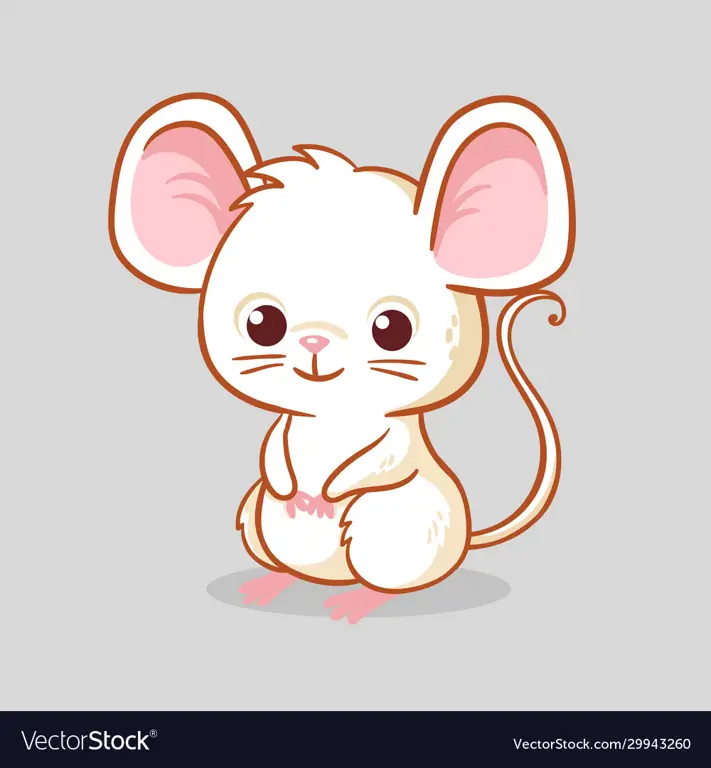 Gambar kartun tikus yang lucu