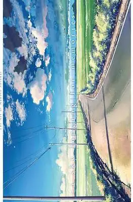 Ilustrasi karya Makoto Shinkai