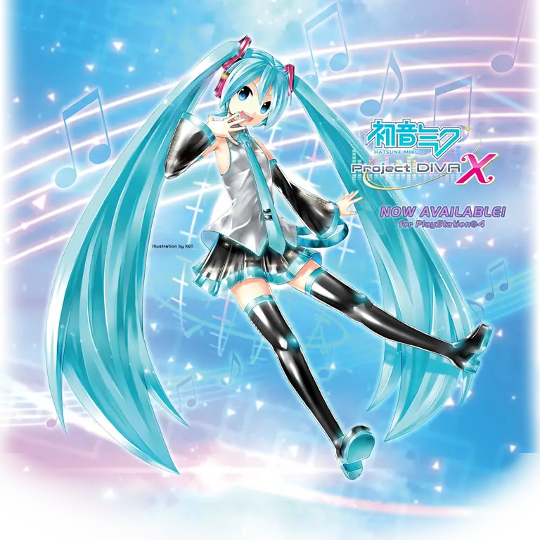 Gambar digital art Hatsune Miku yang menakjubkan