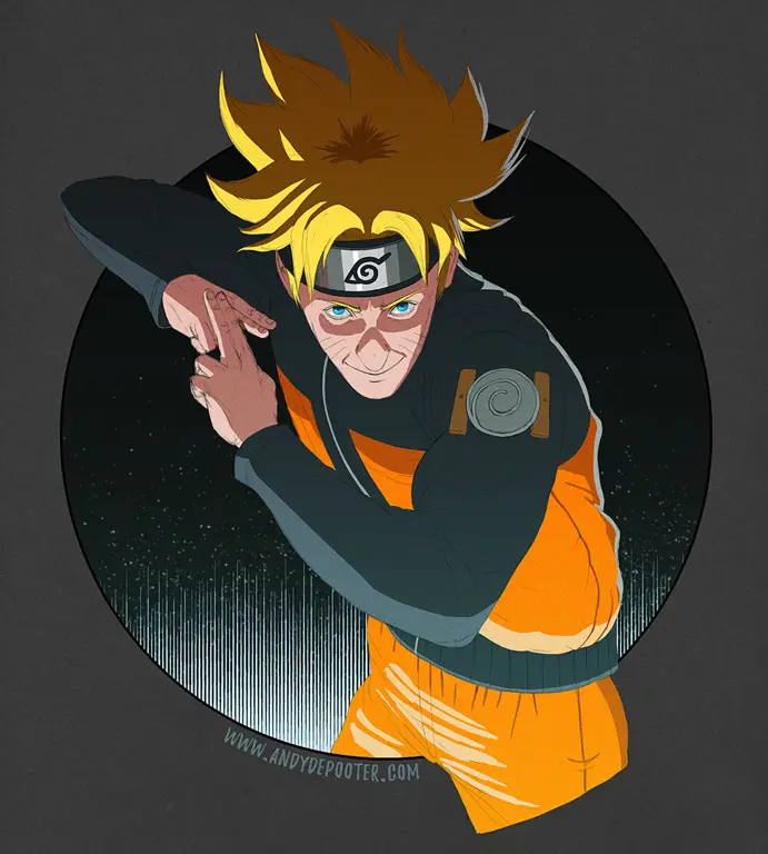 Gambar fanart Naruto yang aman untuk bekerja