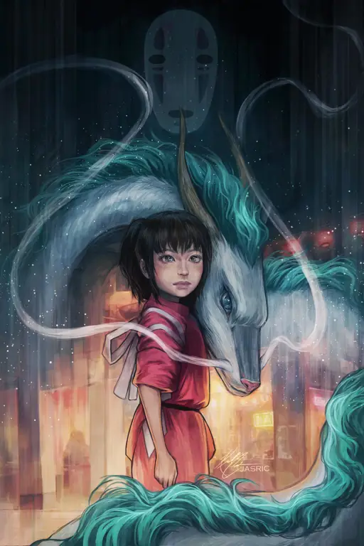 Gambar Fanart Spirited Away