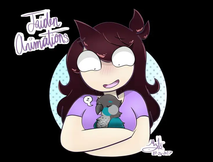 Ilustrasi karya seni Jaiden Animations