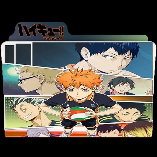 Karya seni kunci Haikyuu season 2