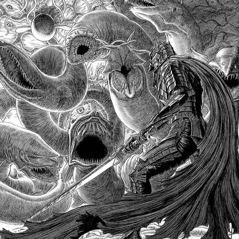 Gambar karya seni manga Berserk