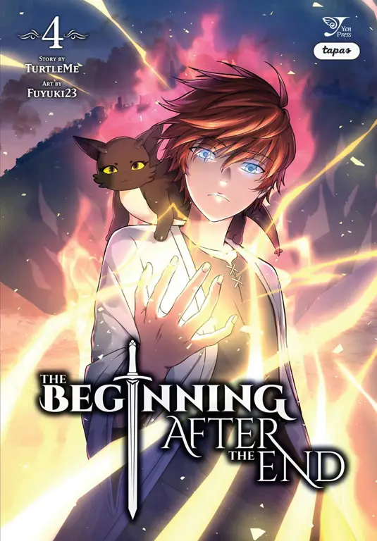 Ilustrasi karya seni dari manhwa The Beginning After The End