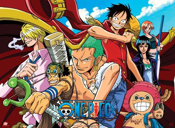 Gambar ilustrasi One Piece karya seniman Indonesia