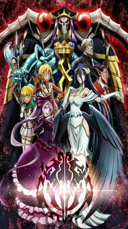 Karya Seni Overlord: Menjelang Petualangan Baru Karya seni utama anime Overlord