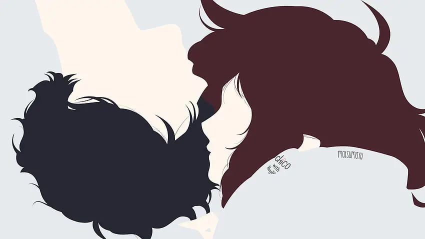 Fanart Kou Mabuchi dan Futaba Yoshioka