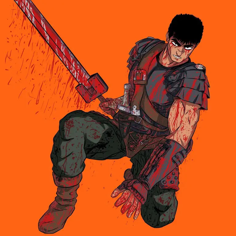 Gambar fanart Berserk dari penggemar