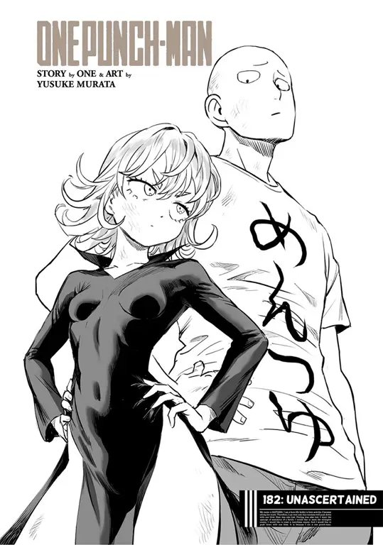 Karya seni penggemar One Punch Man chapter 183 Gambar fan art One Punch Man chapter 183