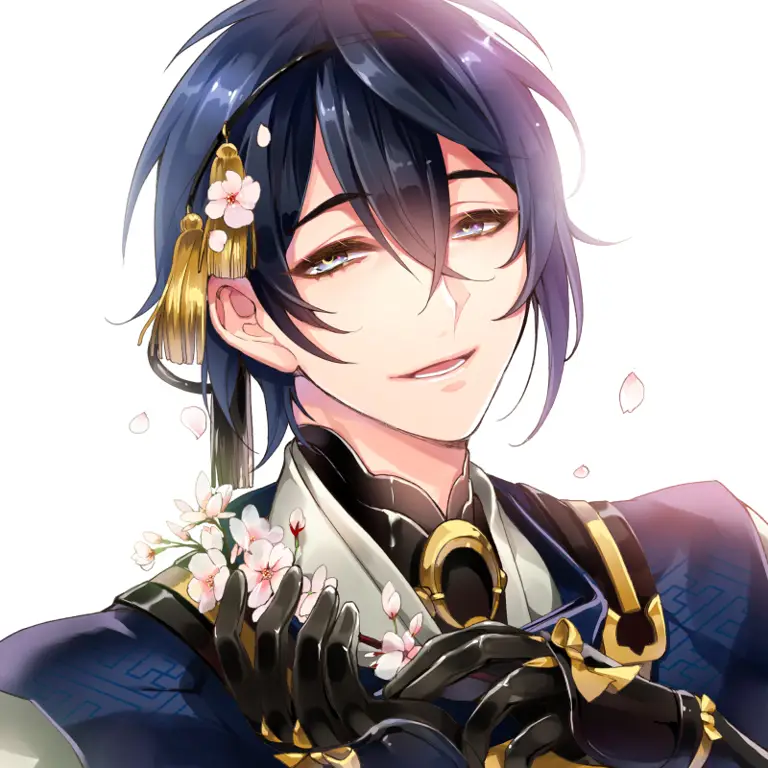 Gambar fanart dari anime Touken Ranbu