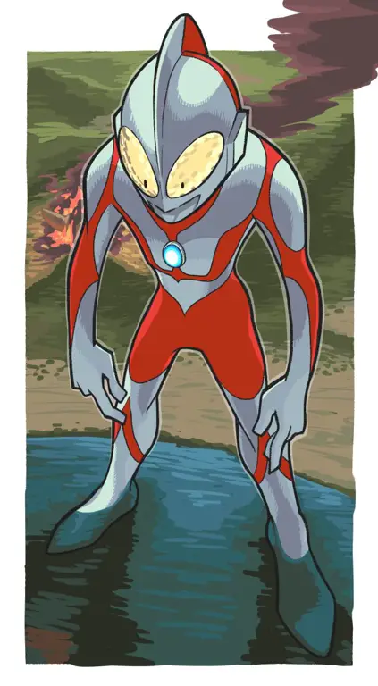 Gambar penggemar Ultraman