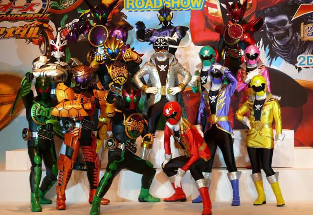 Karya seni peringatan 10 tahun Kamen Rider OOO