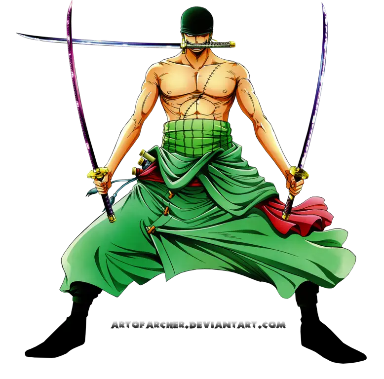 Ilustrasi Roronoa Zoro