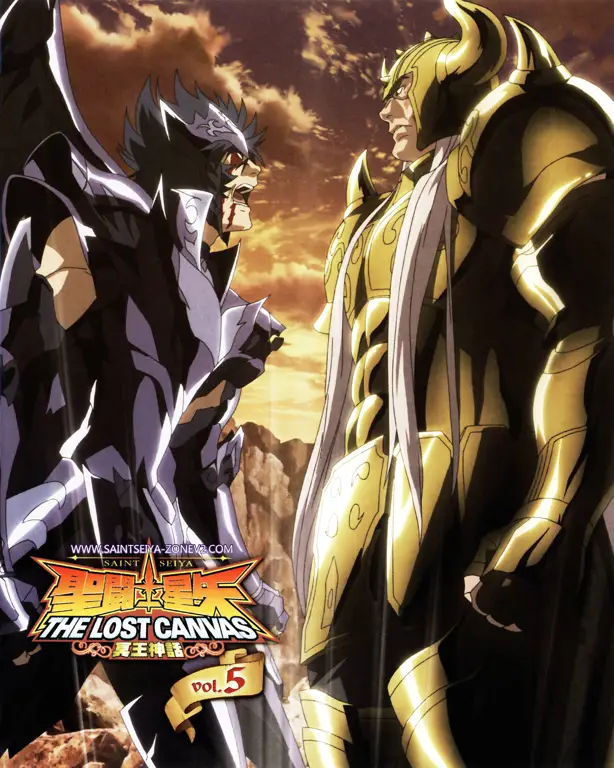 Ilustrasi karya seni Saint Seiya The Lost Canvas