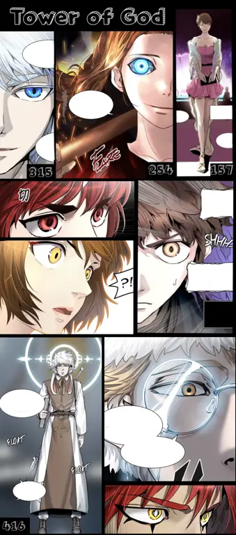 Ilustrasi dari Tower of God