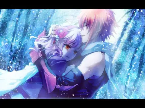 Ilustrasi anime bertema romance fantasi