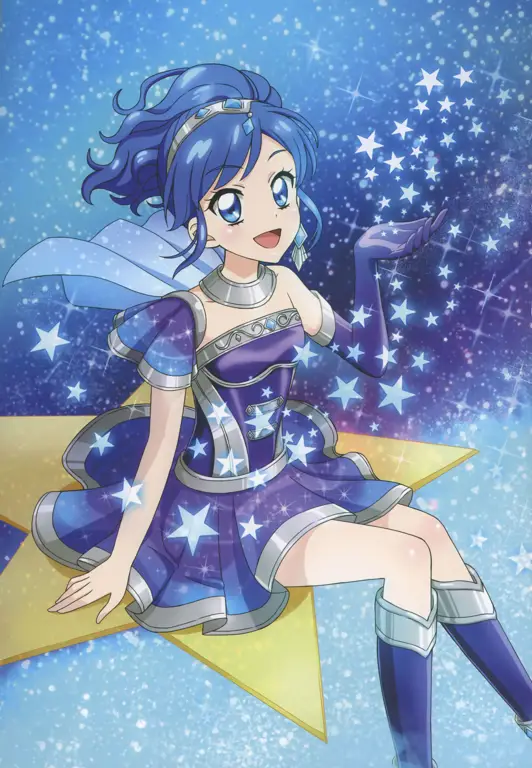 Aoi Kiriya dalam pose stylish khas Aikatsu!