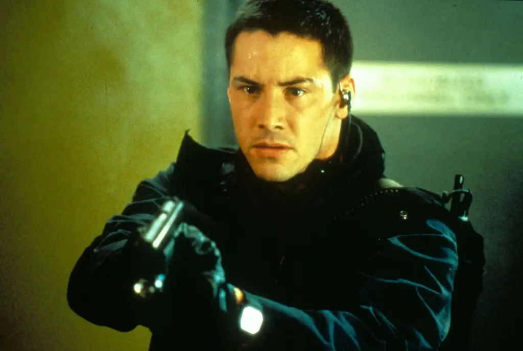 Keanu Reeves dalam film Speed