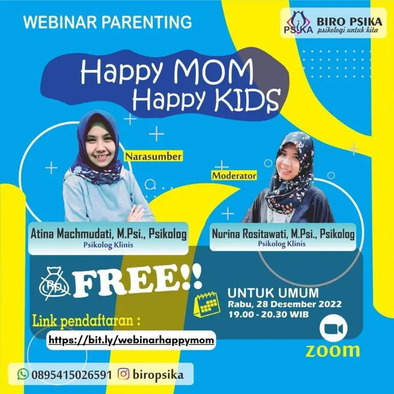 Ibu dan anak-anaknya yang bahagia bermain bersama