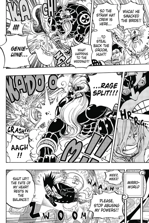 Para Mink di One Piece chapter 864