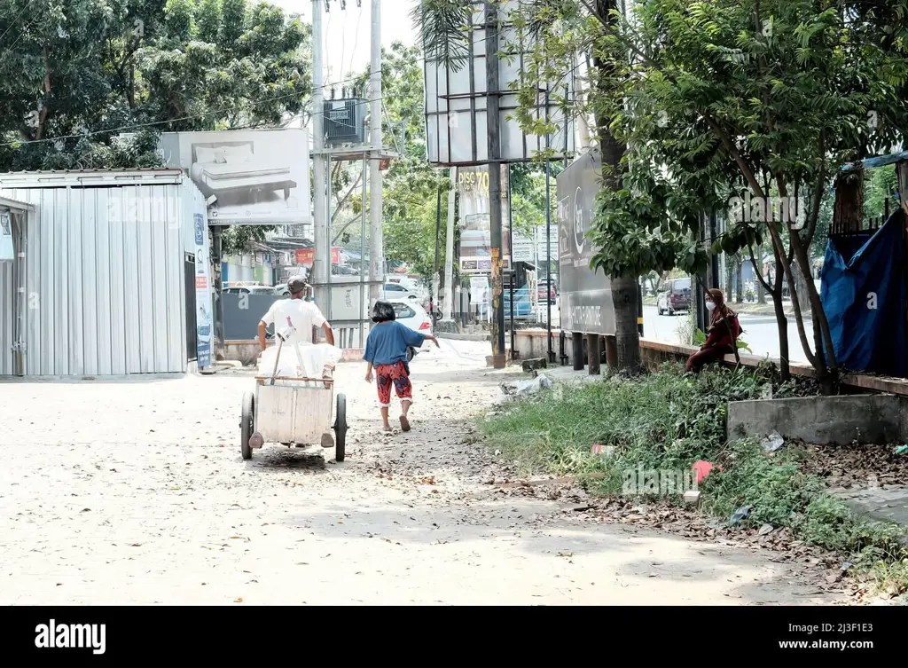 Pemandangan Kota Bandar Lampung yang bersih dan hijau