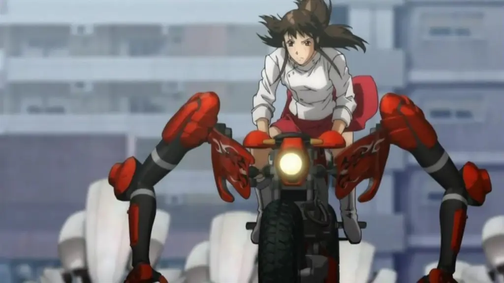 Adegan balap motor yang menegangkan dalam anime Suzuka