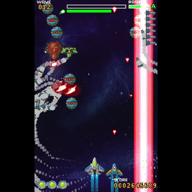 Gambar gameplay Hyper Blitz: Fury Unleashed yang menunjukkan kecepatan dan aksi yang intens.