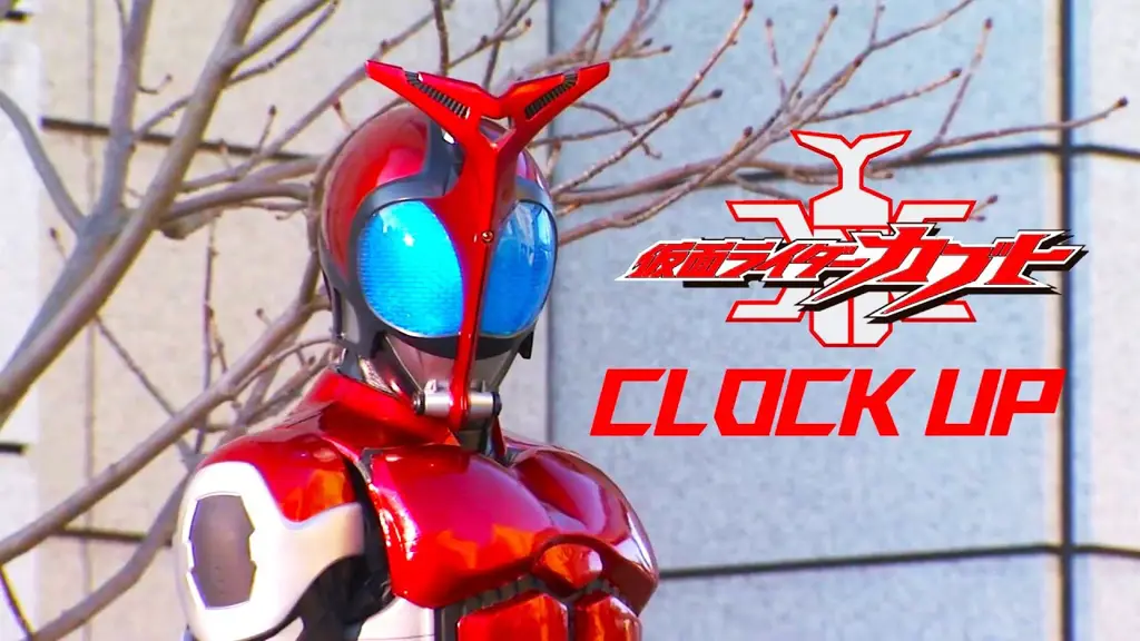 Ilustrasi kekuatan Clock Up Kamen Rider Kabuto