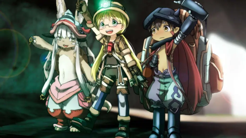 Ilustrasi Abyss yang dalam dan misterius dalam manga Made in Abyss