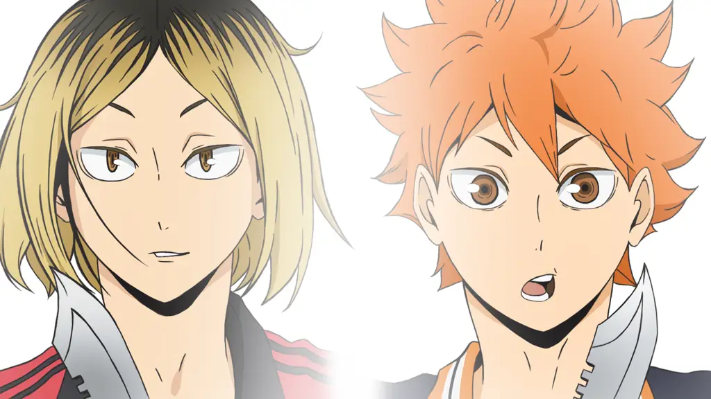 Gambar chibi Kenma dan Hinata yang lucu