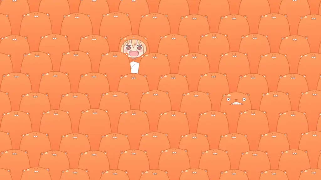 Gambar chibi Umaru-chan yang menggemaskan