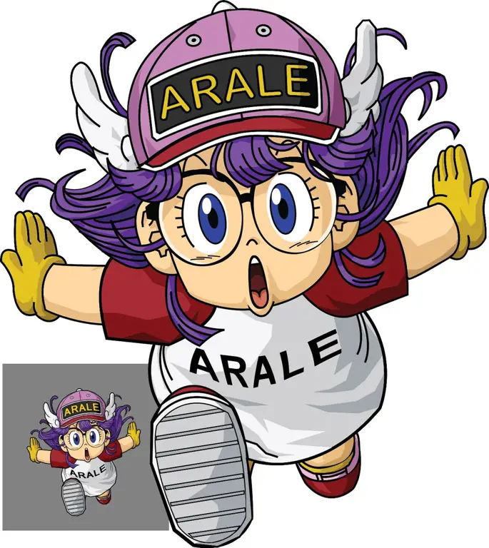 Momen-momen lucu Arale dan teman-temannya di Desa Pinggiran