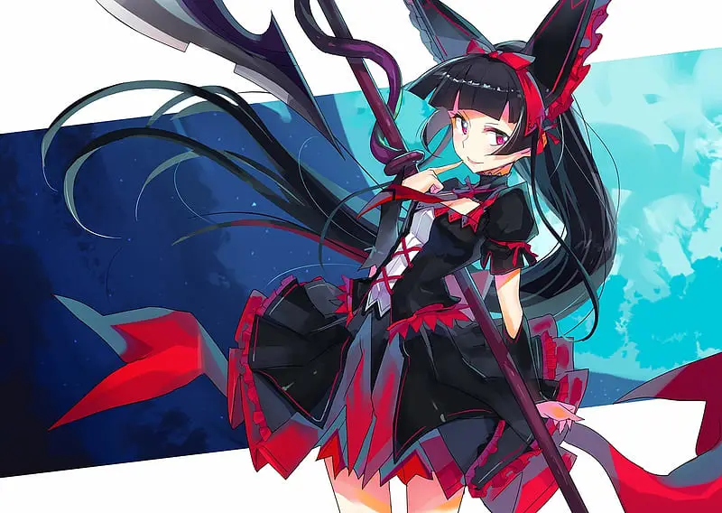 Rory Mercury, salah satu karakter favorit di anime GATE