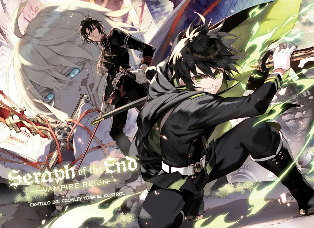 Kota yang hancur dalam Owari no Seraph Season 1