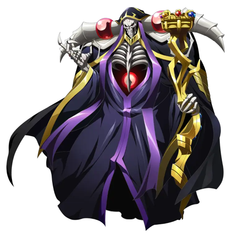 Ainz Ooal Gown, tokoh utama Overlord