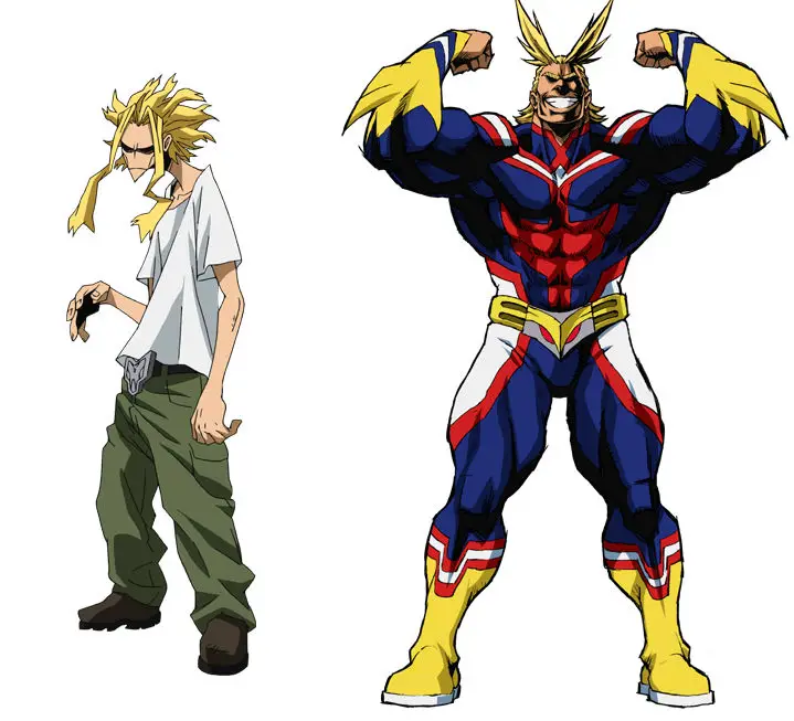 Gambar All Might dari My Hero Academia