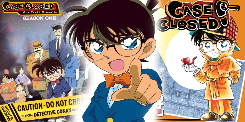 Kehebatan Conan dalam Memecahkan Misteri Gambar Conan Edogawa sedang memecahkan kasus