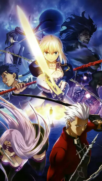 Saber, salah satu karakter utama di film Fate Stay Night UBW