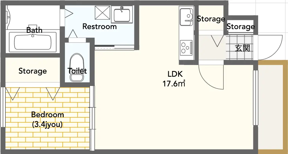 Gambar gedung apartemen di Jepang