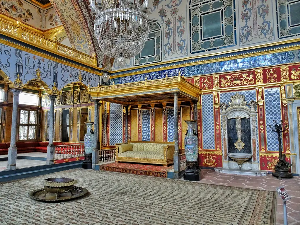 Interior harem di masa Ottoman