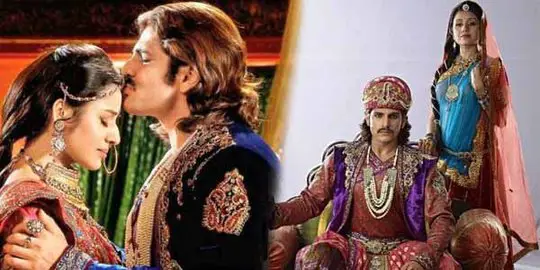 Adegan istana kerajaan dalam serial Jodha Akbar