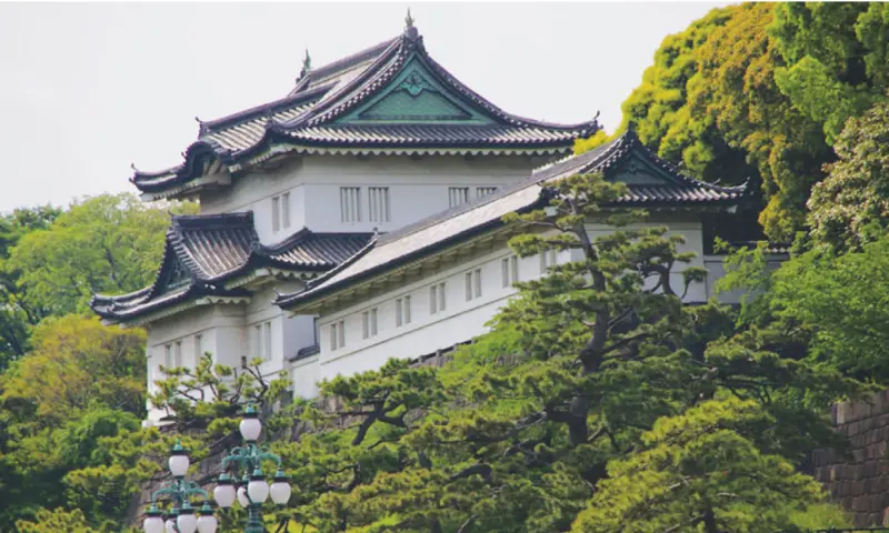 Foto Istana Kekaisaran Jepang