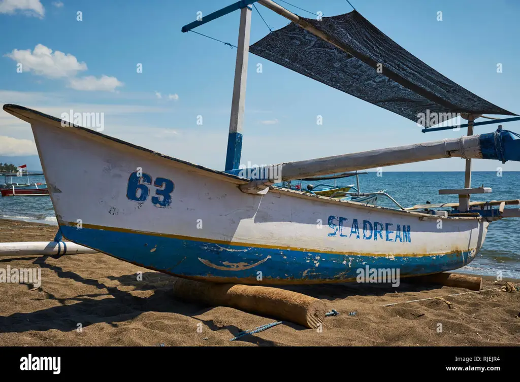 Perahu-perahu nelayan tradisional di Bali