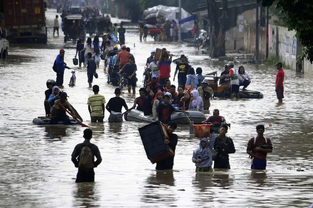 Gambar kehidupan sehari-hari di Indonesia