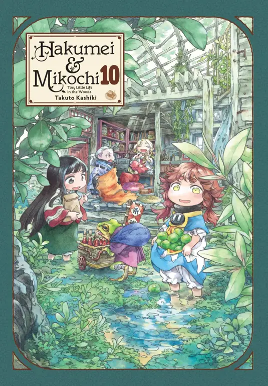 Hakumei dan Mikochi di rumah mereka yang mungil dan nyaman